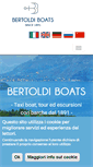 Mobile Screenshot of bertoldiboats.com